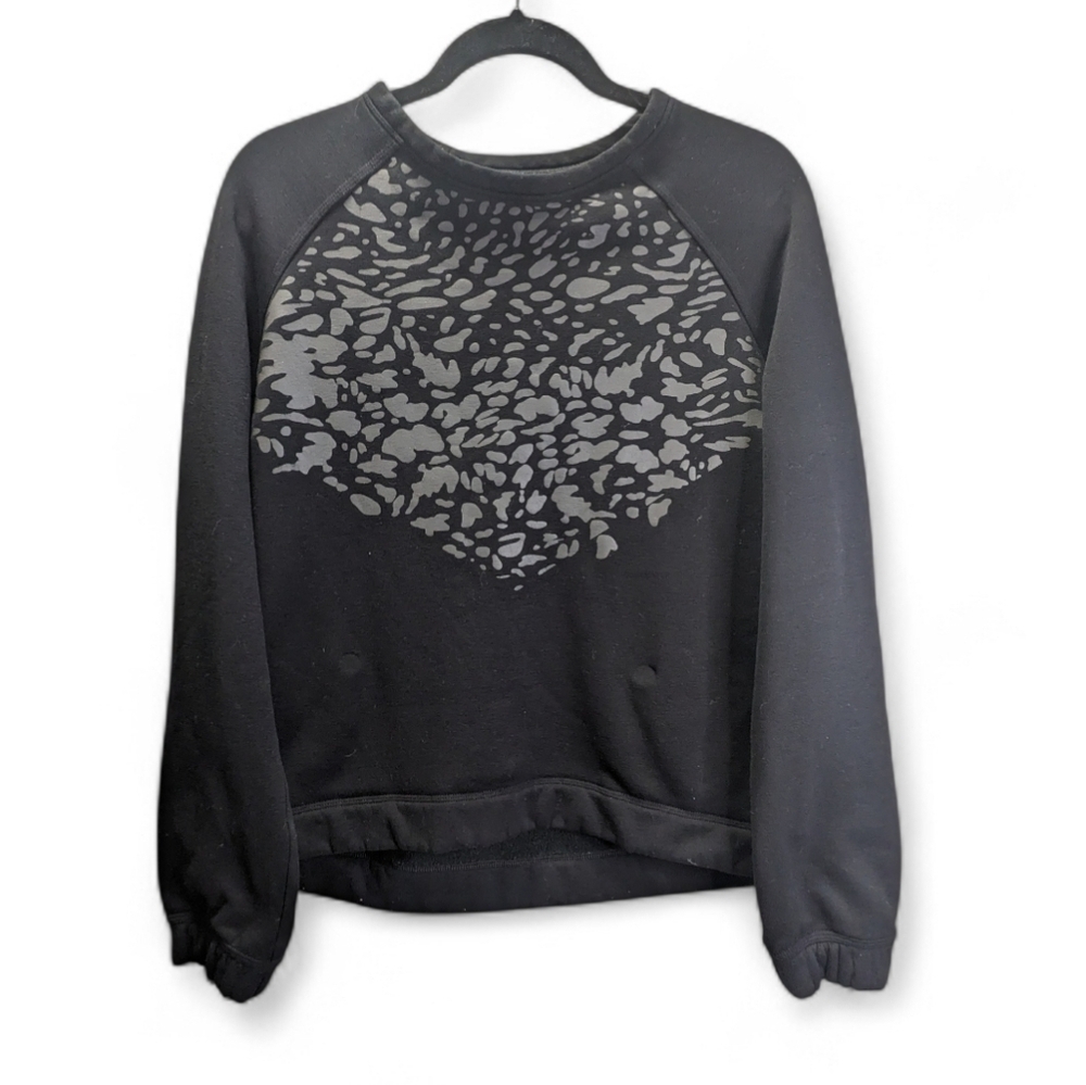 Lululemon  Black and GrayPattern Women's Sweater Size 10